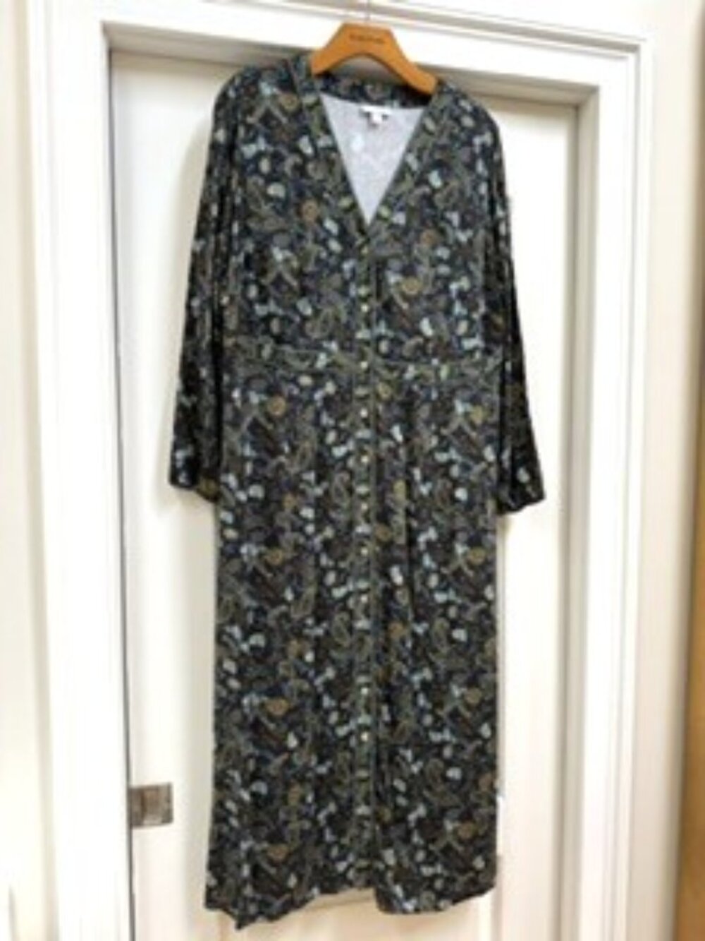 JJIll print dress, size extra large.